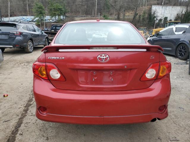 Photo 6 from auction – 2009 TOYOTA COROLLA BA with VIN 2T1BU40E49C169781