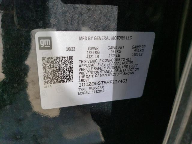 Photo 12 from auction – 2023 CHEVROLET MALIBU LT with VIN 1G1ZD5ST5PF117461