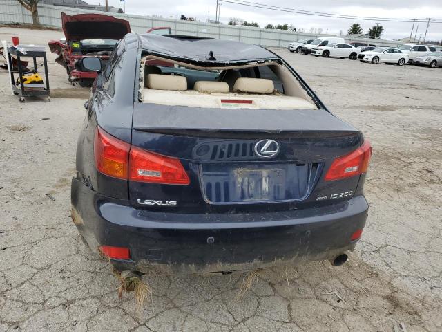 Photo 6 from auction – 2007 LEXUS IS 250 with VIN JTHCK262375014949