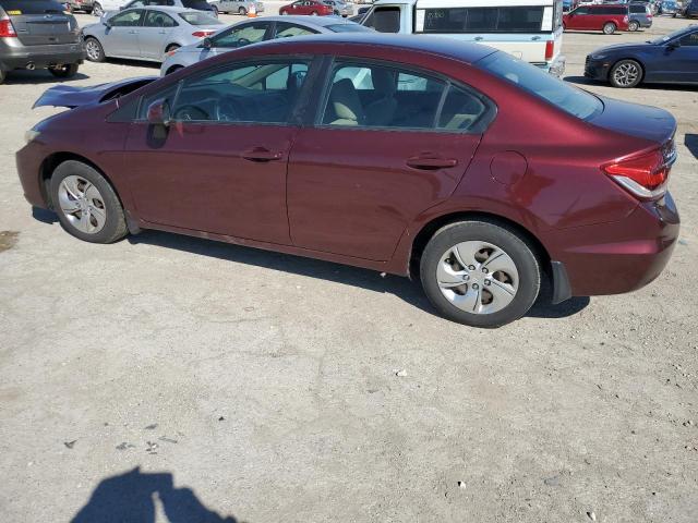 Photo 2 from auction – 2013 HONDA CIVIC LX with VIN 19XFB2F51DE085429