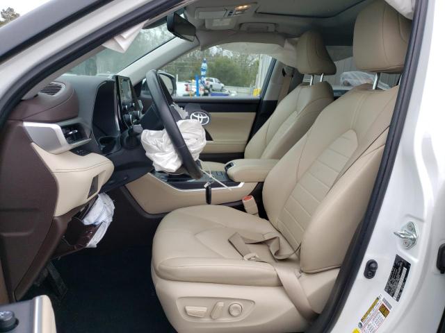 Photo 7 from auction – 2022 TOYOTA HIGHLANDER with VIN 5TDGZRAH2NS095212