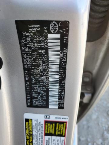 صورة رقم 12 من المزاد - 2010 TOYOTA COROLLA BA مع VIN 2T1BU4EE2AC517798
