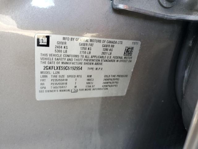 Photo 14 from auction – 2012 GMC TERRAIN SL with VIN 2GKFLXE59C6192954