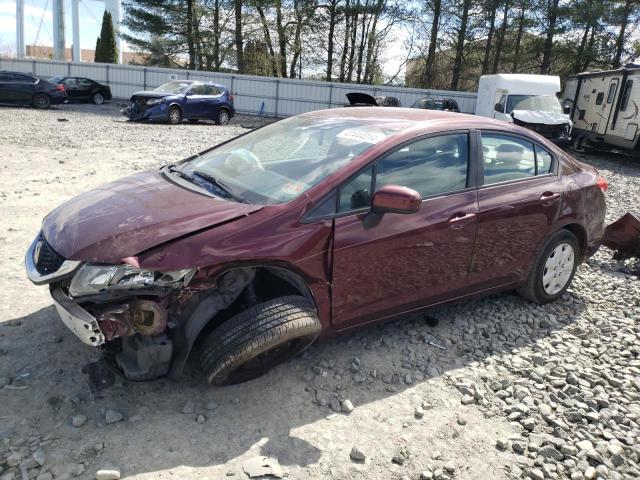 HONDA CIVIC LX 2015 with VIN 19XFB2F56FE701256 - Photo from auction
