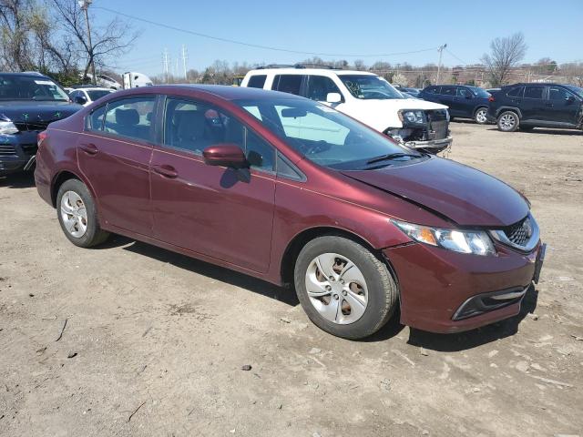 Photo 4 from auction – 2014 HONDA CIVIC LX with VIN 2HGFB2F52EH508316