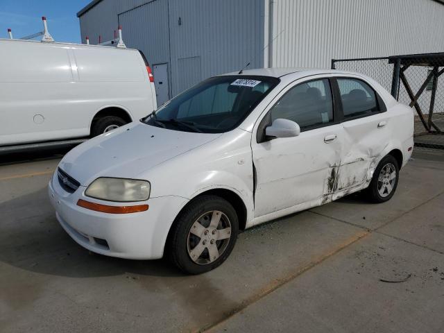 CHEVROLET AVEO BASE 2006 with VIN KL1TD56606B667813 - Photo from auction