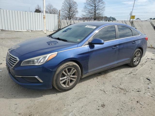 HYUNDAI SONATA SE 2016 with VIN 5NPE24AF8GH323722 - Photo from auction
