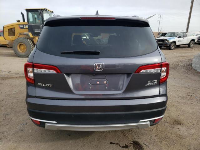 Photo 6 from auction – 2022 HONDA PILOT ELIT with VIN 5FNYF6H08NB014164