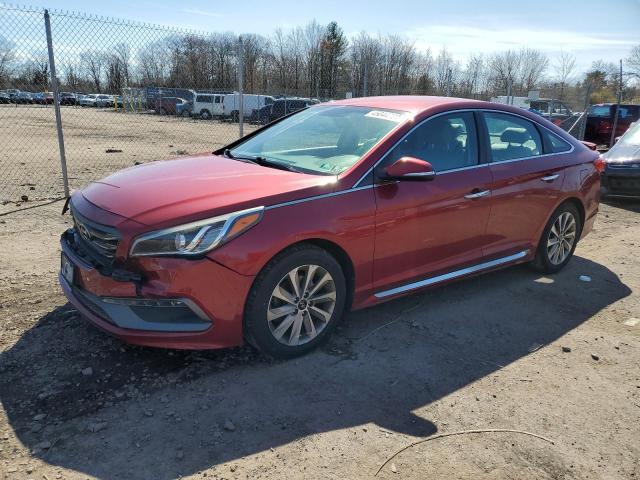 HYUNDAI SONATA SPO 2016 with VIN 5NPE34AF1GH268429 - Photo from auction