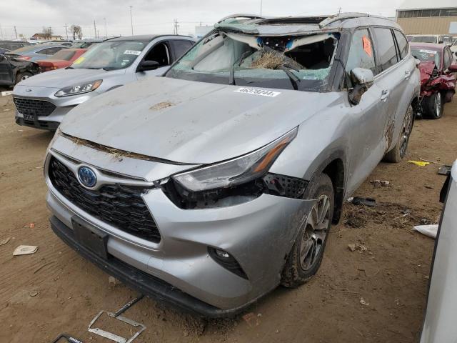 TOYOTA HIGHLANDER 2022 with VIN 5TDHBRCH3NS555287 - Photo from auction
