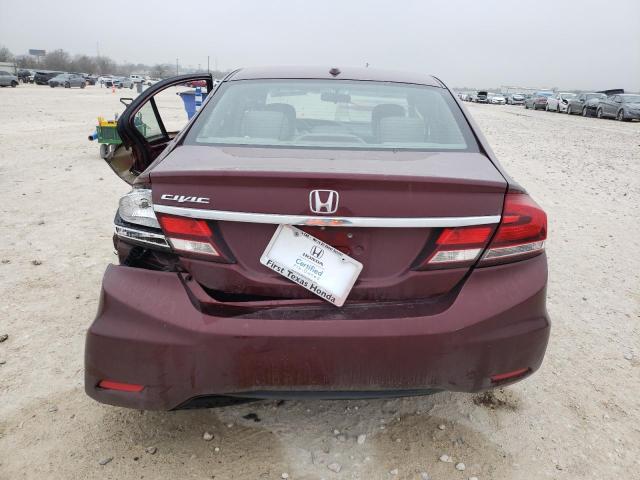 Photo 6 from auction – 2015 HONDA CIVIC EXL with VIN 2HGFB2F97FH533815