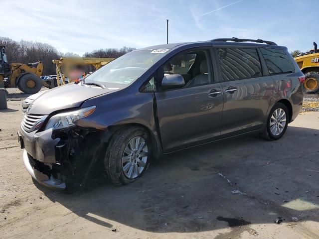 TOYOTA SIENNA XLE 2015 with VIN 5TDDK3DC7FS128162 - Photo from auction