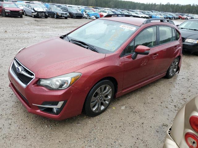 SUBARU IMPREZA SP 2015 with VIN JF1GPAT68F8216839 - Photo from auction