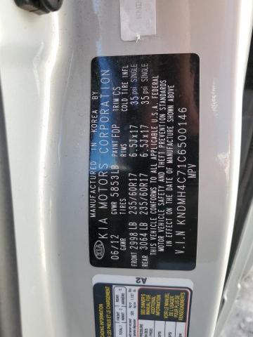 Photo 14 from auction – 2012 KIA SEDONA EX with VIN KNDMH4C71C6500146