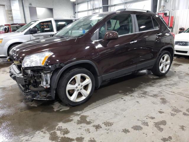CHEVROLET TRAX LTZ 2015 with VIN KL7CJTSB5FB081730 - Photo from auction