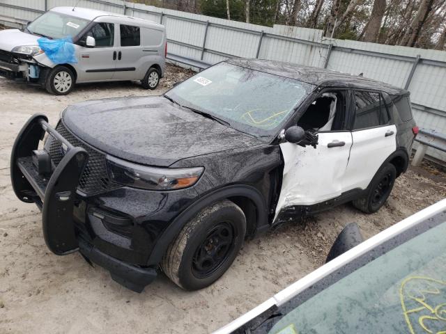 FORD EXPLORER P 2021 with VIN 1FM5K8ABXMGA43171 - Photo from auction
