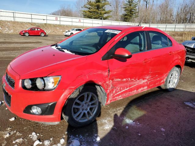 CHEVROLET SONIC LT 2014 with VIN 1G1JC5SH1E4155001 - Photo from auction