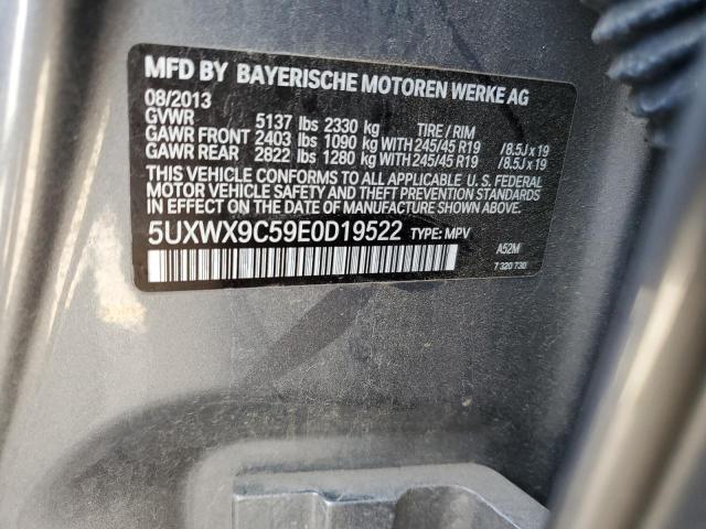 Photo 13 from auction – 2014 BMW X3 XDRIVE2 with VIN 5UXWX9C59E0D19522