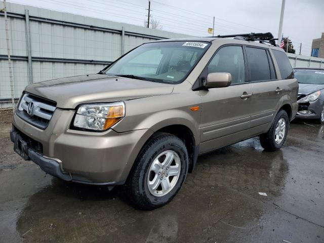 HONDA PILOT VP 2008 مع رقم تعريف المركبة 5FNYF18208B048611 - صورة من المزاد