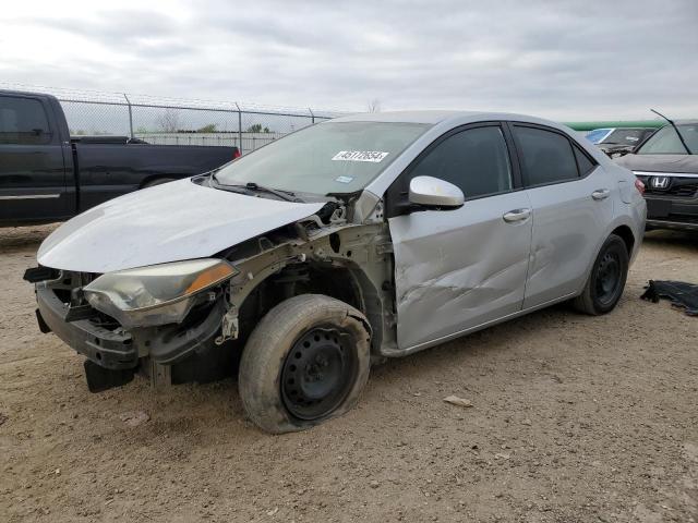 TOYOTA COROLLA L 2014 с VIN 5YFBURHEXEP012140 - Фото с аукциона