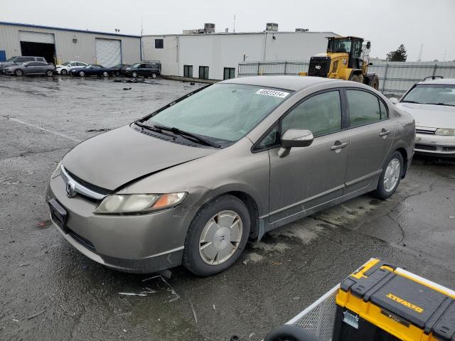 HONDA CIVIC 2008 with VIN JHMFA36218S019074 - Photo from auction