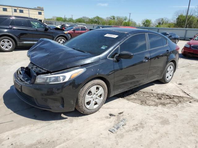 KIA FORTE LX 2017 with VIN 3KPFK4A79HE074530 - Photo from auction