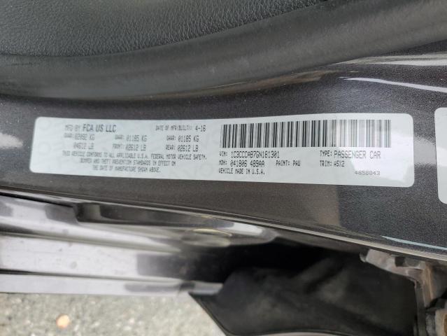 Photo 12 from auction – 2016 CHRYSLER 200 LIMITE with VIN 1C3CCCAB7GN181301