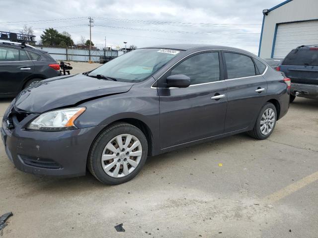 NISSAN SENTRA S 2013 with VIN 3N1AB7AP0DL796876 - Photo from auction
