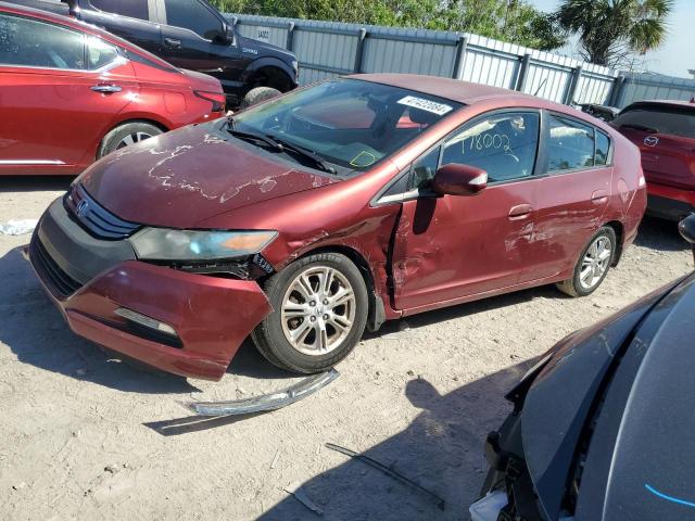 HONDA INSIGHT EX 2010 with VIN JHMZE2H7XAS021061 - Photo from auction