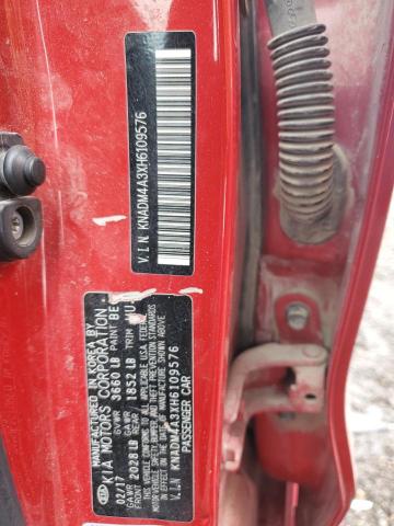 Photo 13 from auction – 2017 KIA RIO LX with VIN KNADM4A3XH6109576
