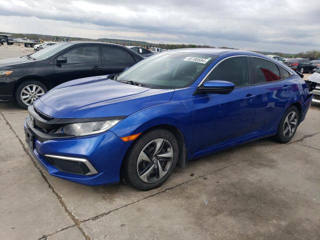 HONDA CIVIC LX 2019 with VIN 19XFC2F66KE006985 - Photo from auction