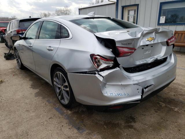 Photo 2 from auction – 2021 CHEVROLET MALIBU LT with VIN 1G1ZD5ST8MF027667