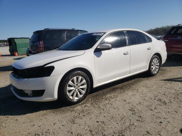 Photo 1 from auction – 2013 VOLKSWAGEN PASSAT S with VIN 1VWAP7A31DC104676