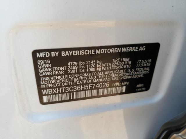 Photo 14 from auction – 2017 BMW X1 XDRIVE2 with VIN WBXHT3C36H5F74026