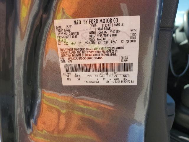 Photo 14 from auction – 2011 FORD ESCAPE LIM with VIN 1FMCU9EG6BKC50485