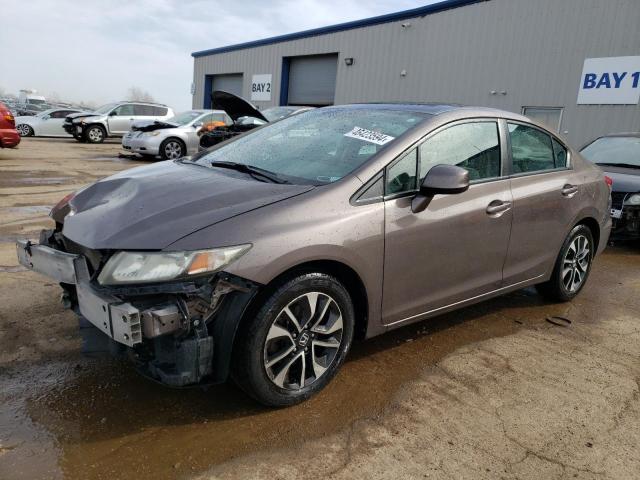 HONDA CIVIC EX 2014 with VIN 2HGFB2F85EH556774 - Photo from auction