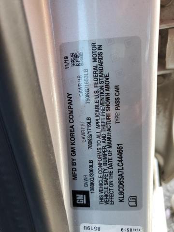 Photo 12 from auction – 2020 CHEVROLET SPARK 1LT with VIN KL8CD6SA7LC444661