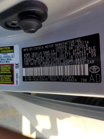Photo 12 from auction – 2014 TOYOTA COROLLA L with VIN 2T1BURHE5EC131617