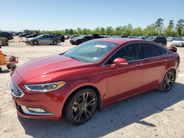 FORD FUSION TIT 2017 with VIN 3FA6P0K93HR186572 - Photo from auction