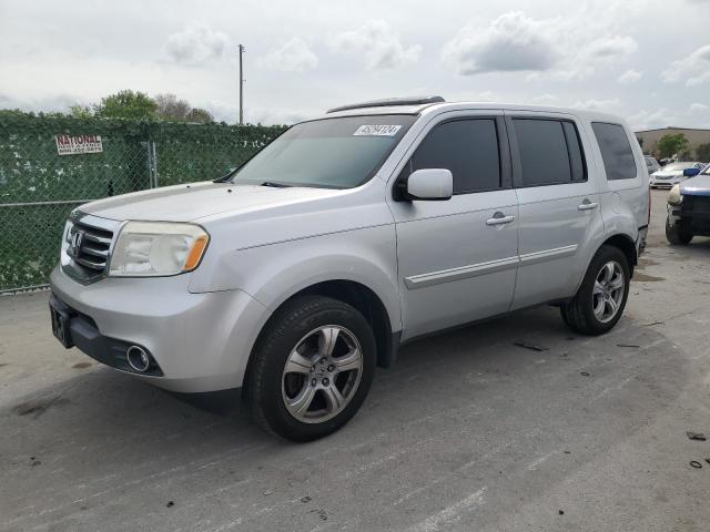 HONDA PILOT EXL 2012 with VIN 5FNYF3H50CB032407 - Photo from auction