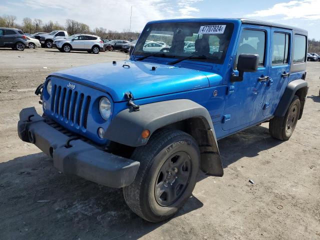 JEEP WRANGLER U 2016 with VIN 1C4BJWKG1GL185381 - Photo from auction