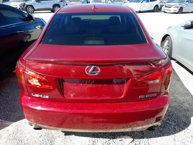 Photo 6 from auction – 2008 LEXUS IS 250 with VIN JTHBK262685083874