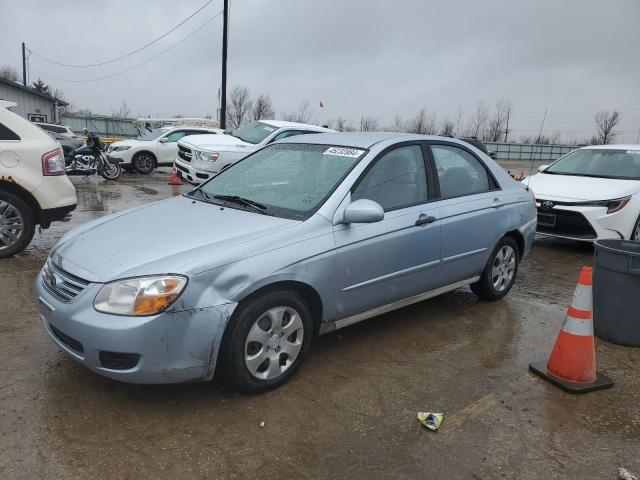 KIA SPECTRA EX 2007 with VIN KNAFE121675460281 - Photo from auction
