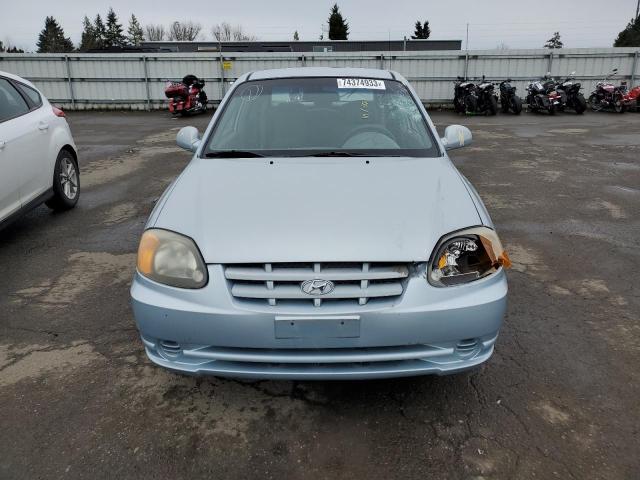 Photo 5 from auction – 2003 HYUNDAI ACCENT GL with VIN KMHCG35C93U238984