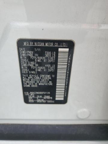 Photo 14 from auction – 2011 INFINITI QX56 with VIN JN8AZ2ND0B9701125