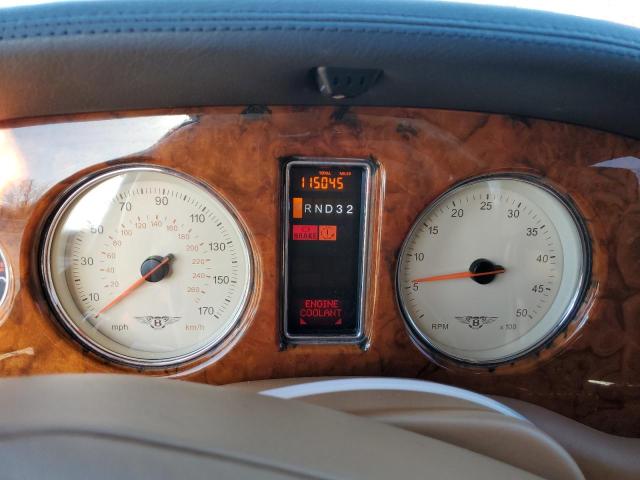 Photo 9 from auction – 2003 BENTLEY ARNAGE with VIN SCBLC37F93CX09337