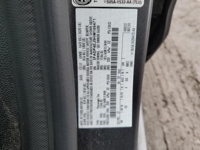 Photo 12 from auction – 2017 FORD FIESTA SE with VIN 3FADP4EJ9HM169471