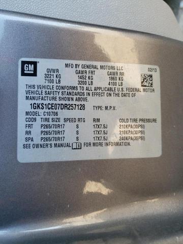 Photo 13 from auction – 2013 GMC YUKON SLT with VIN 1GKS1CE07DR257128
