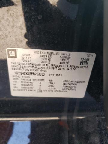 Photo 12 from auction – 2015 CADILLAC ESCALADE P with VIN 1GYS4CKJ5FR203033
