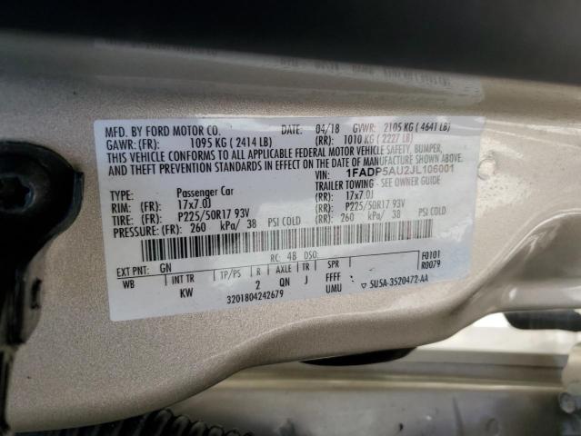 Photo 12 from auction – 2018 FORD C-MAX SE with VIN 1FADP5AU2JL106001